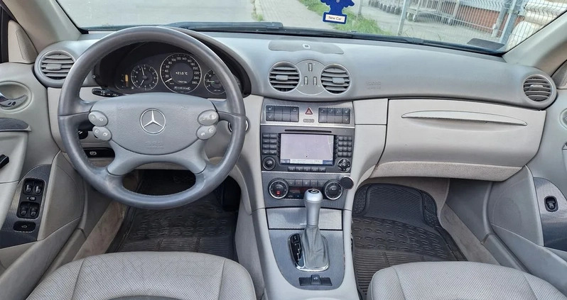 Mercedes-Benz CLK cena 33400 przebieg: 144000, rok produkcji 2005 z Bielawa małe 277